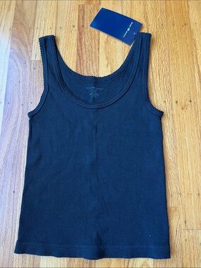 Brandy Melville Black Basic Tank Top